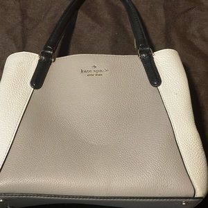 Genuine Kate Spade satchel bag with shoulder strap. Gently used